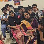 Students of G-TEC watching and enjoying the programs